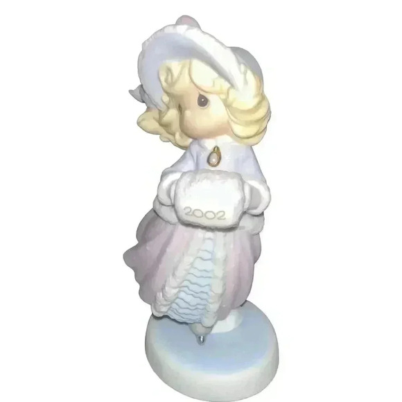 Vintage Precious Moments 2002 May Your Holidays Sparkle With Joy - Picture 7 of 16